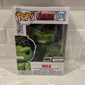Hulk Amazon Exclusive Marvel Funko Pop